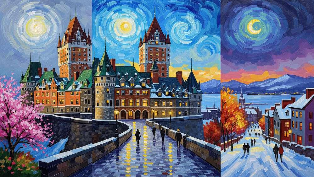 Best time to visit Chateau Frontenac Best time to visit Chateau Frontenac