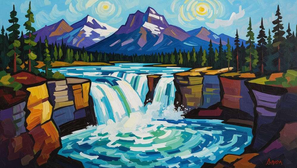 Canada Itinerary that includes Athabasca Falls Canada Itinerary that includes Athabasca Falls