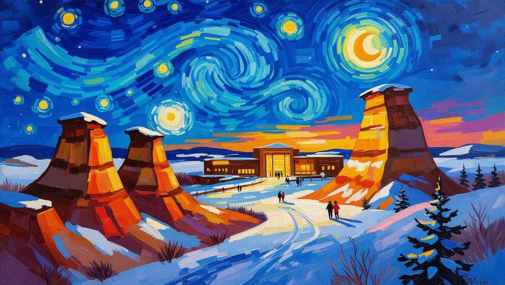 Things to do in Drumheller in December Things to do in Drumheller in December